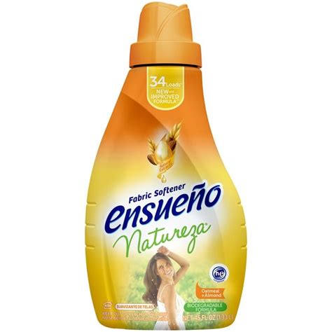 ensueño natureza|Ensueño Natureza Oatmeal + Almond Fabric Softener .